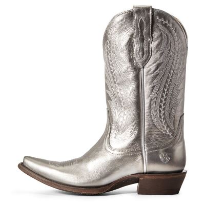 Ariat Tailgate Gümüş Metal Western Csizma Bayan (37990-295)